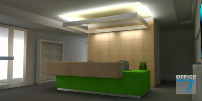 microsoft office reception design